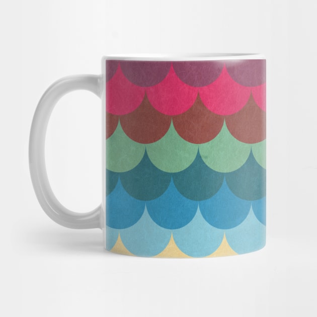 Colorful Mermaid Pattern by Tobe_Fonseca